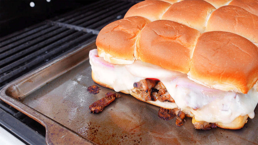 Chicken Bacon Ranch Sliders - Monument Grills