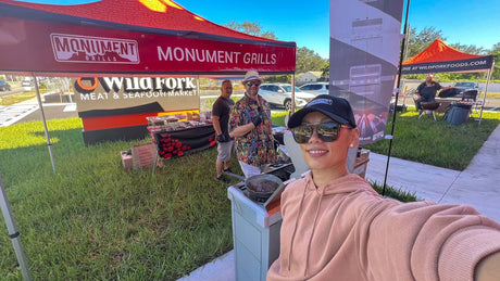 Amazing weekend with Monument Grills!!!