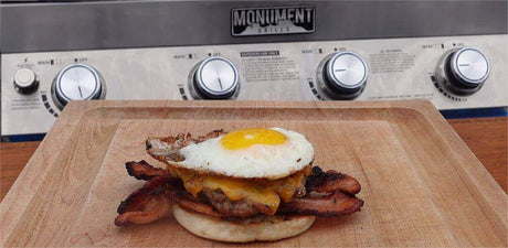 English Muffin Breakfast Sandwich - Monument Grills