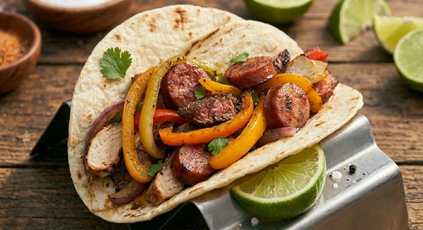 Chicken & Beef Fajita Tacos