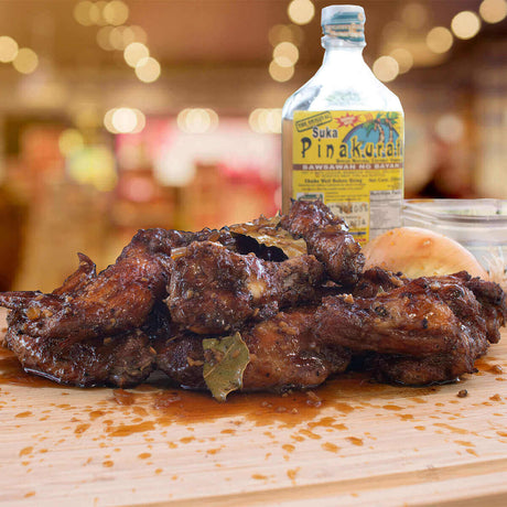 Grilled Adobo Style Chicken Wings - Monument Grills