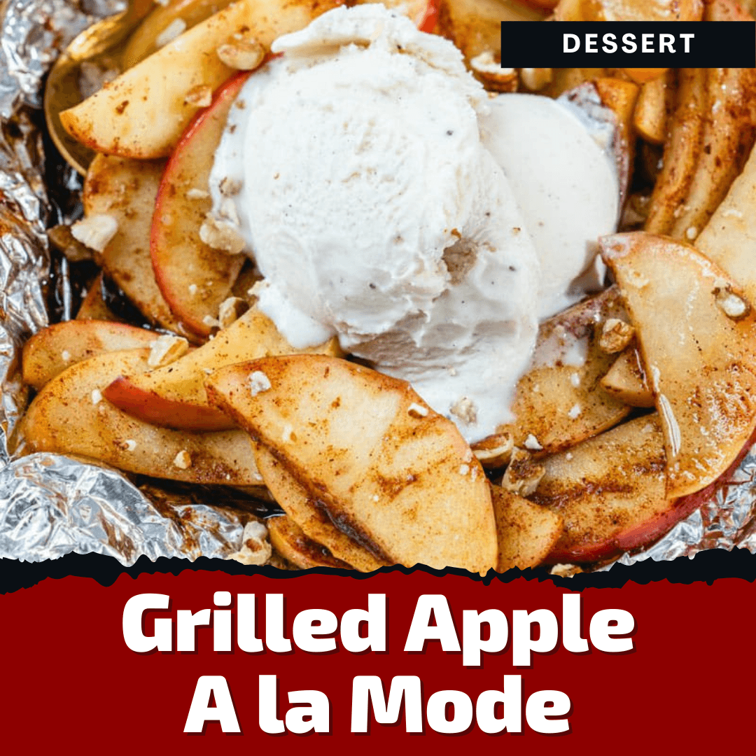 Grilled Apples A La Mode - Monument Grills