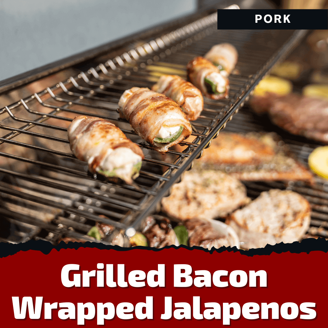 Bacon Wrapped Jalapeno Poppers Straight off the Grill