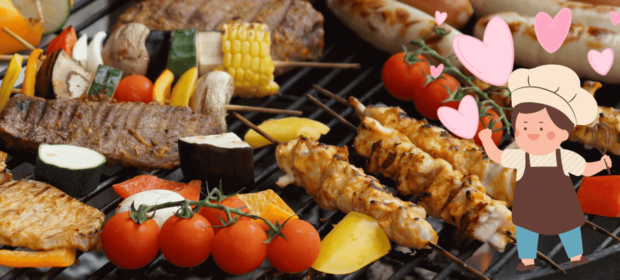 😋Grilled Marinated Chicken Skewers Recipe😋 - Monument Grills
