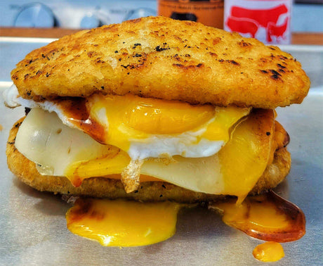 Hashbrown Breakfast Sandwich - Monument Grills