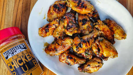 Honey Garlic Chicken Wings for Super Bowl - Monument Grills
