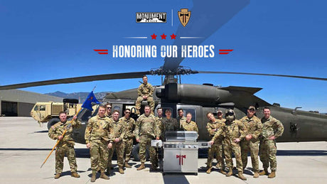 Memorial Day cookout for our heroes - Monument Grills