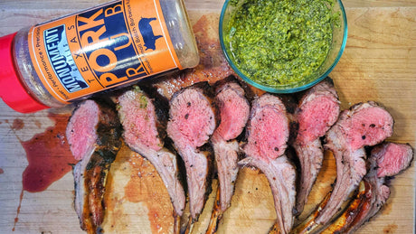 Rack of Lamb - Monument Grills