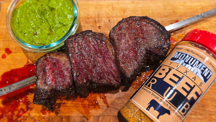 Rotisserie Picanha With Chimichurri - Monument Grills