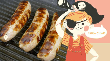 Teach Young to Smoke and BBQ | Bacon Wrapped Bratwursts  - Monument Grills