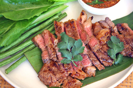 Thai Crying Tiger Steak (Suea Rong Hai) - Monument Grills