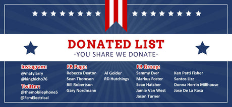 We have this special donation in cherish and memory. - Monument Grills