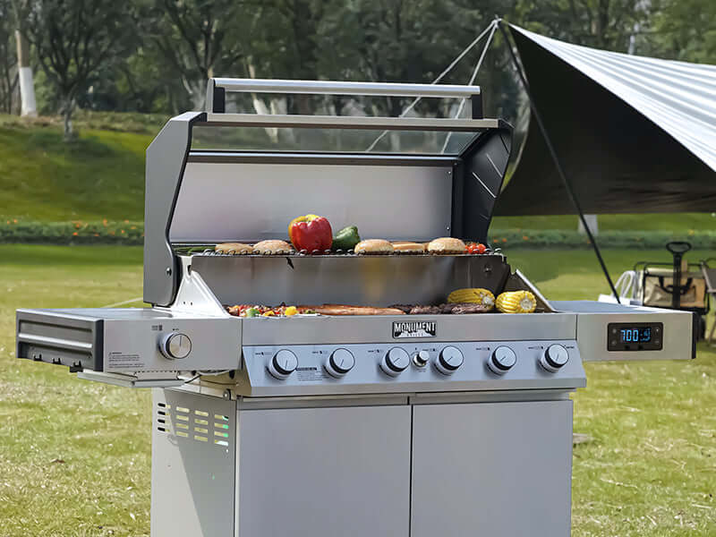 Natural Gas Grills for Efficient Outdoor Cooking | Monument Grills
