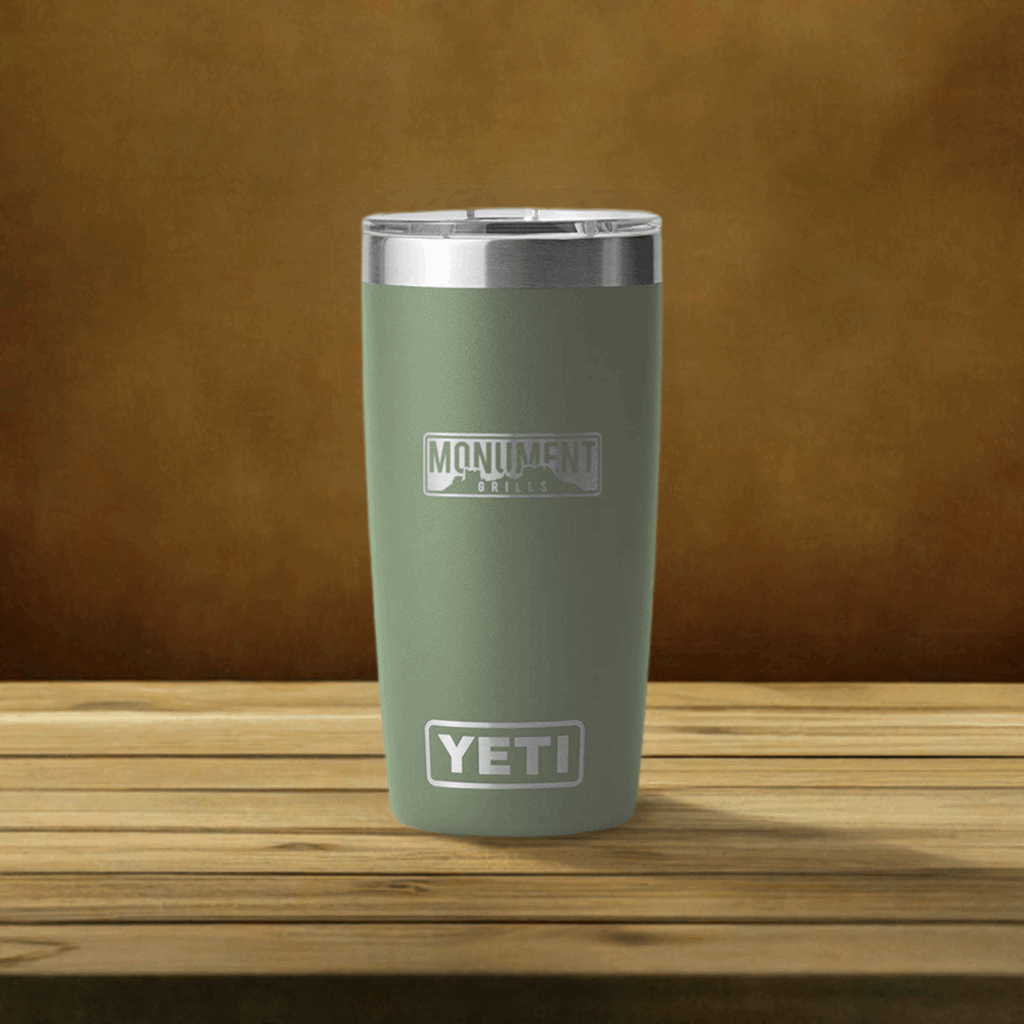 10 Oz Tumbler - Monument GrillsCamp - Green