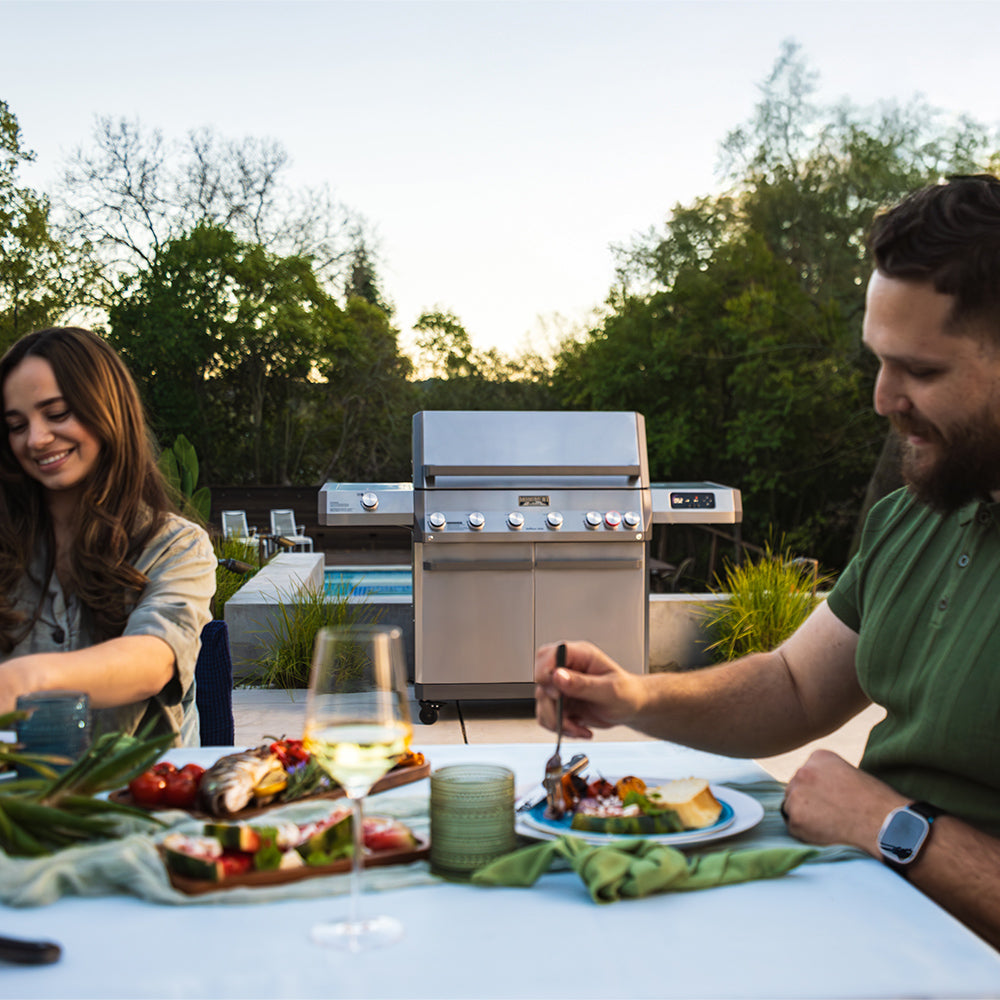 Eminence 605 | Stainless Smart Dual Gas Grill