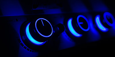 LED Backlit Knob Controls