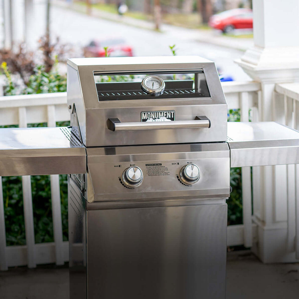 stainless steel grill