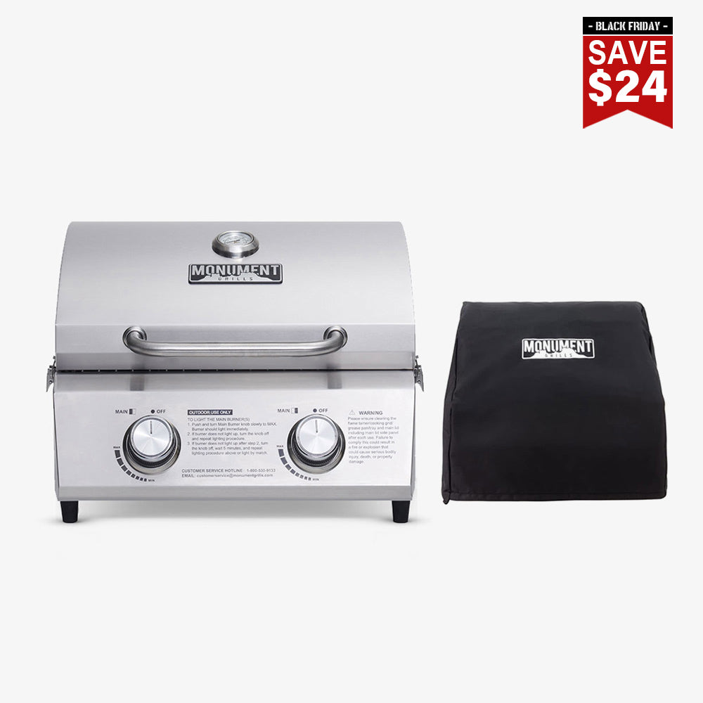 13742 | Stainless Tabletop Gas Grill