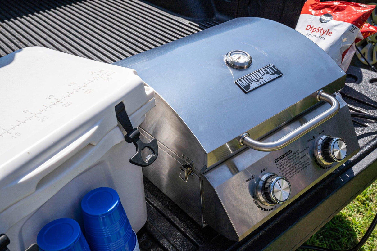 portable gas tabletop grill