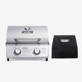 13742 | Stainless Tabletop Propane Gas Grill - Monument Grills13742 & Cover