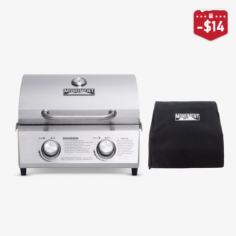 13742 | Stainless Tabletop Propane Gas Grill