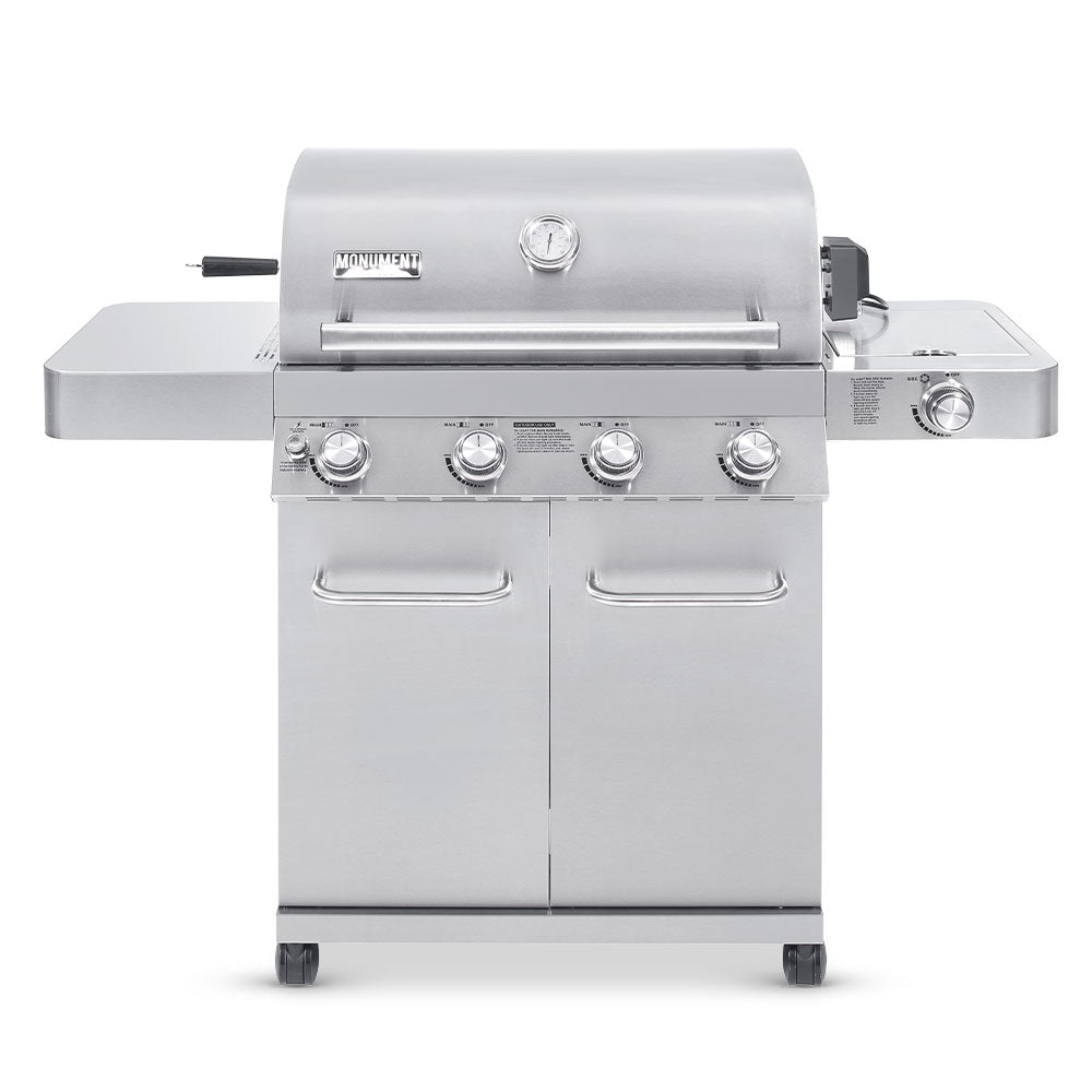 A Monument Stainless Steel Sear House Grill