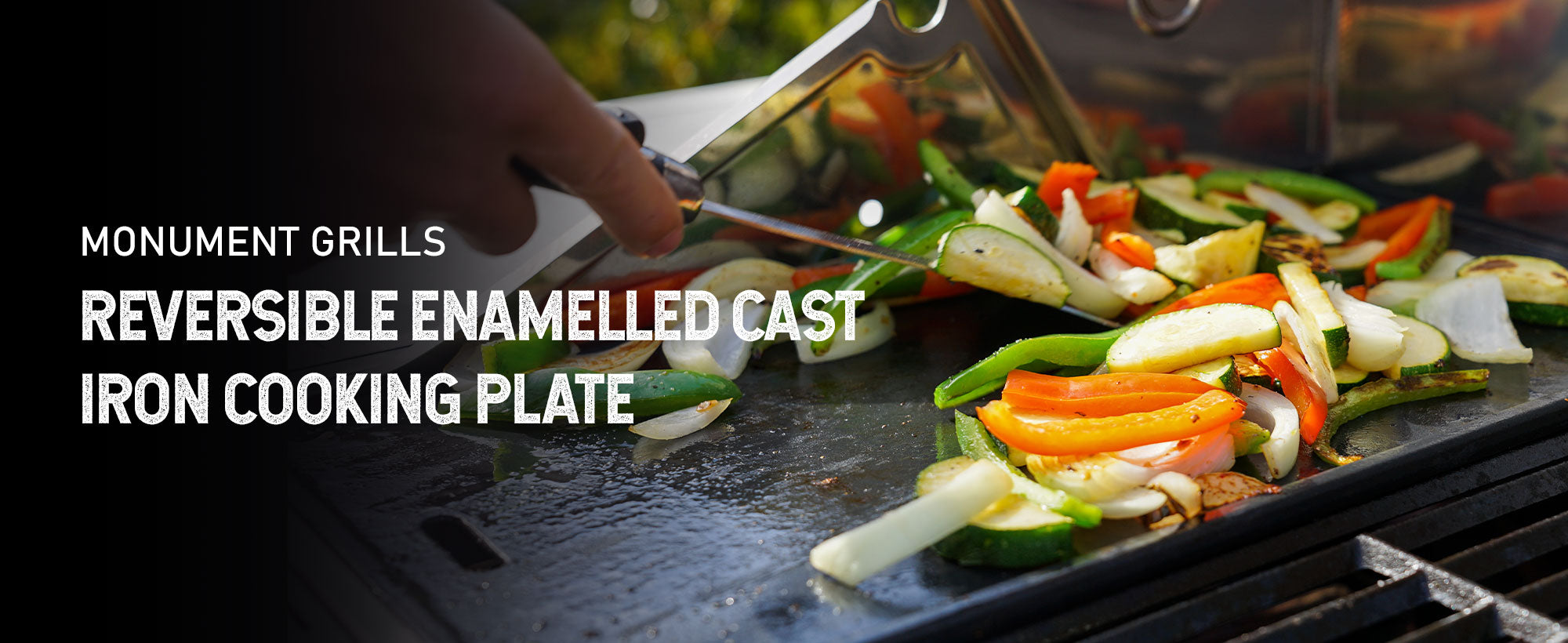 96333 Cast Iron Cooking Plate | Monument Grills
