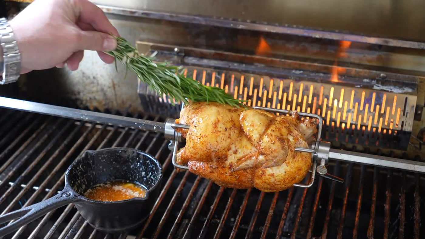 How to Rotisserie a Whole Chicken on a Gas Grill: Perfectly Juicy Every Time