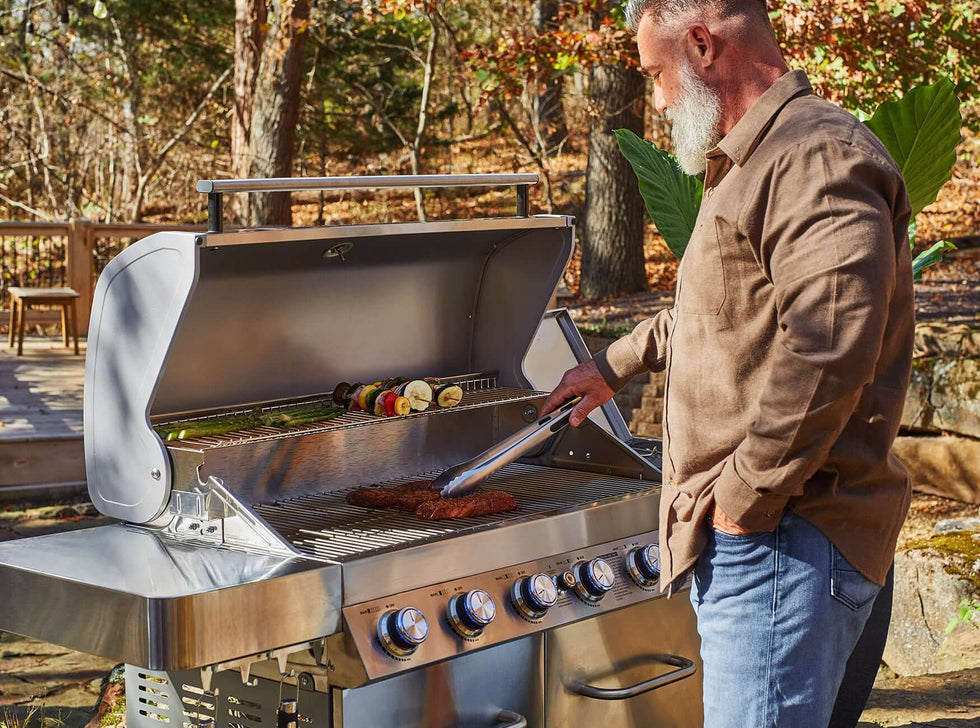 grill griddle combination