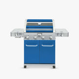35633B | Matte Blue Infrared Propane Gas Grill - Monument Grills35633 Blue