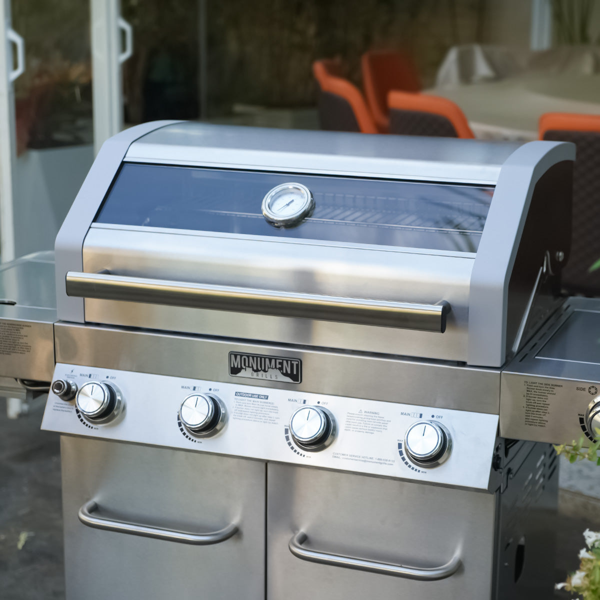 35633 | Stainless Infrared Gas Grill