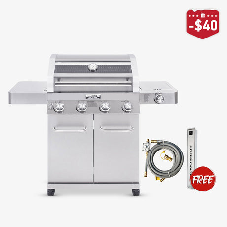 41847NG | Stainless Natural/Propane Gas Grill