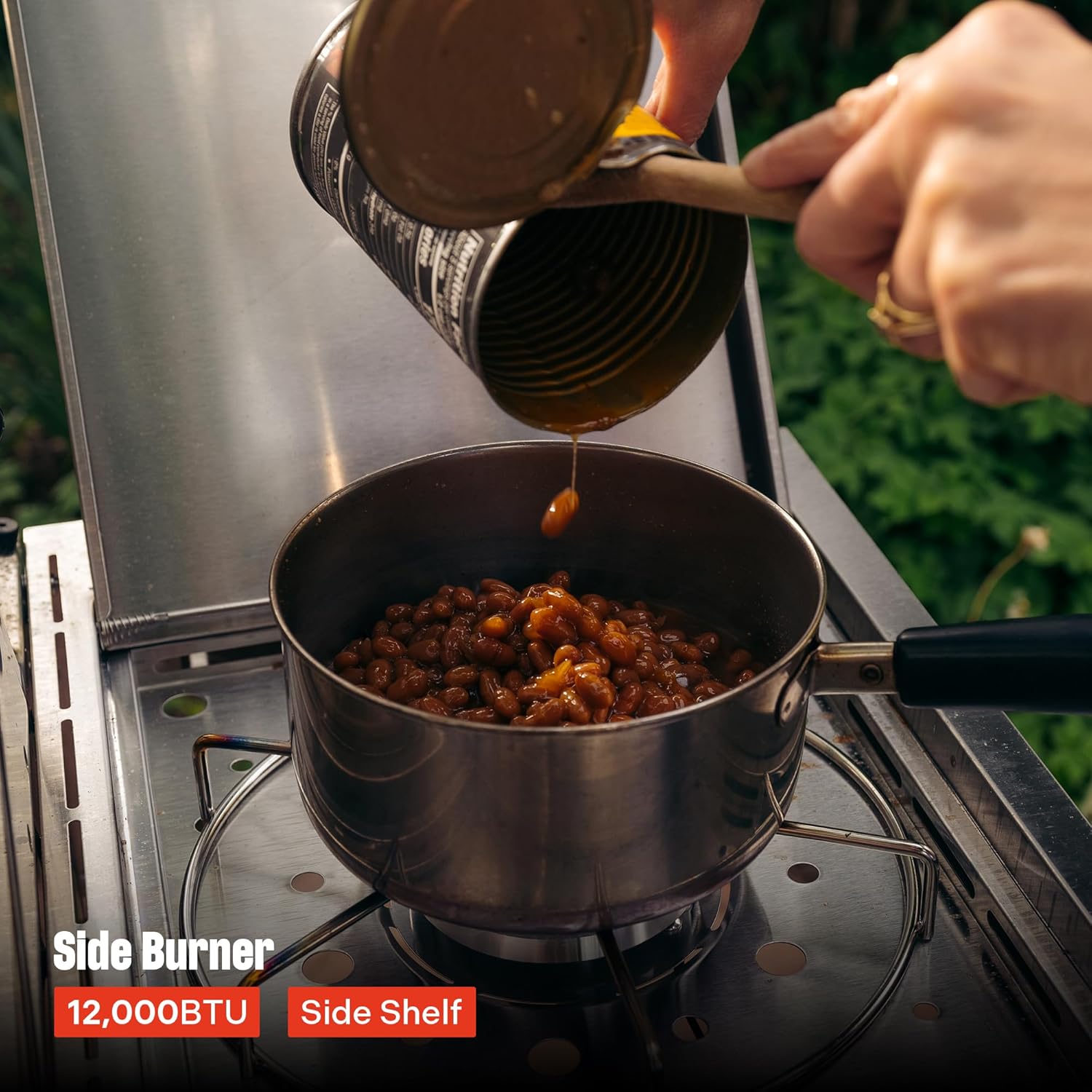 Gas Grill - 41847NG Propane / Natural Grill | 4 Burners 60,000