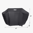 6 - Burner Grill Cover - Monument GrillsA003 Grill Cover for Denali 605，Denali 605Pro，Denali 610，Denali 600SS