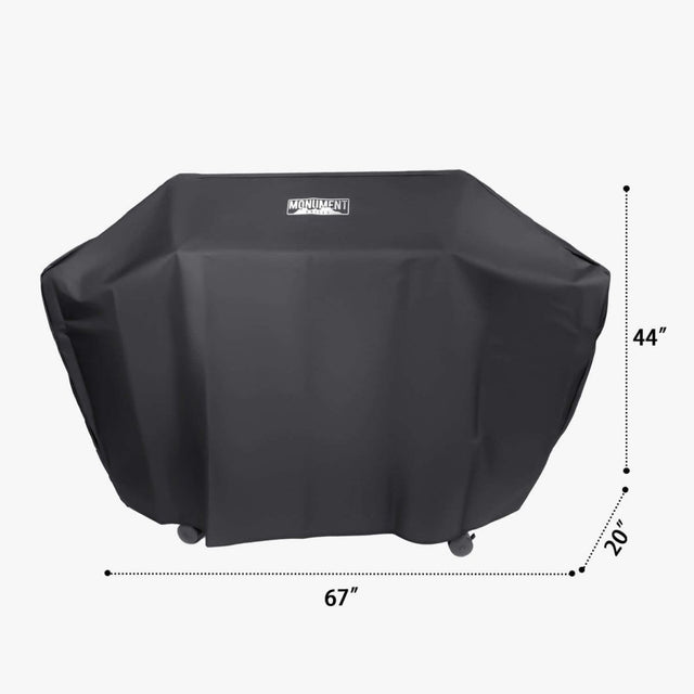 6 - Burner Grill Cover - Monument GrillsA003 Grill Cover for Denali 605，Denali 605Pro，Denali 610，Denali 600SS