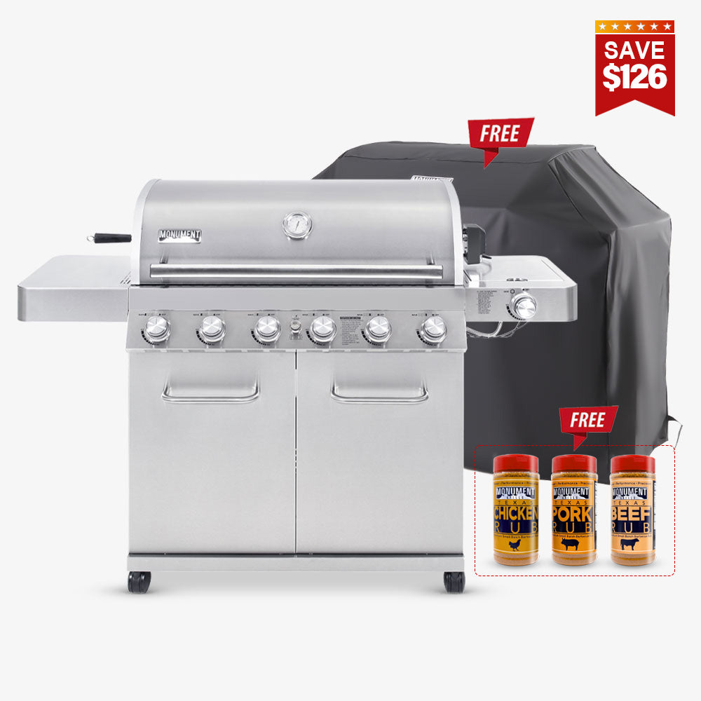 77352 | Stainless Gas Grill – Monument Grills 