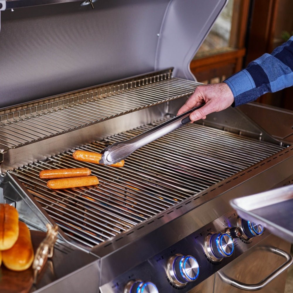 ⋆꙳⑅﻿ Gas Grill - 77352 Full Stainless Propane Grill | 6 Burners