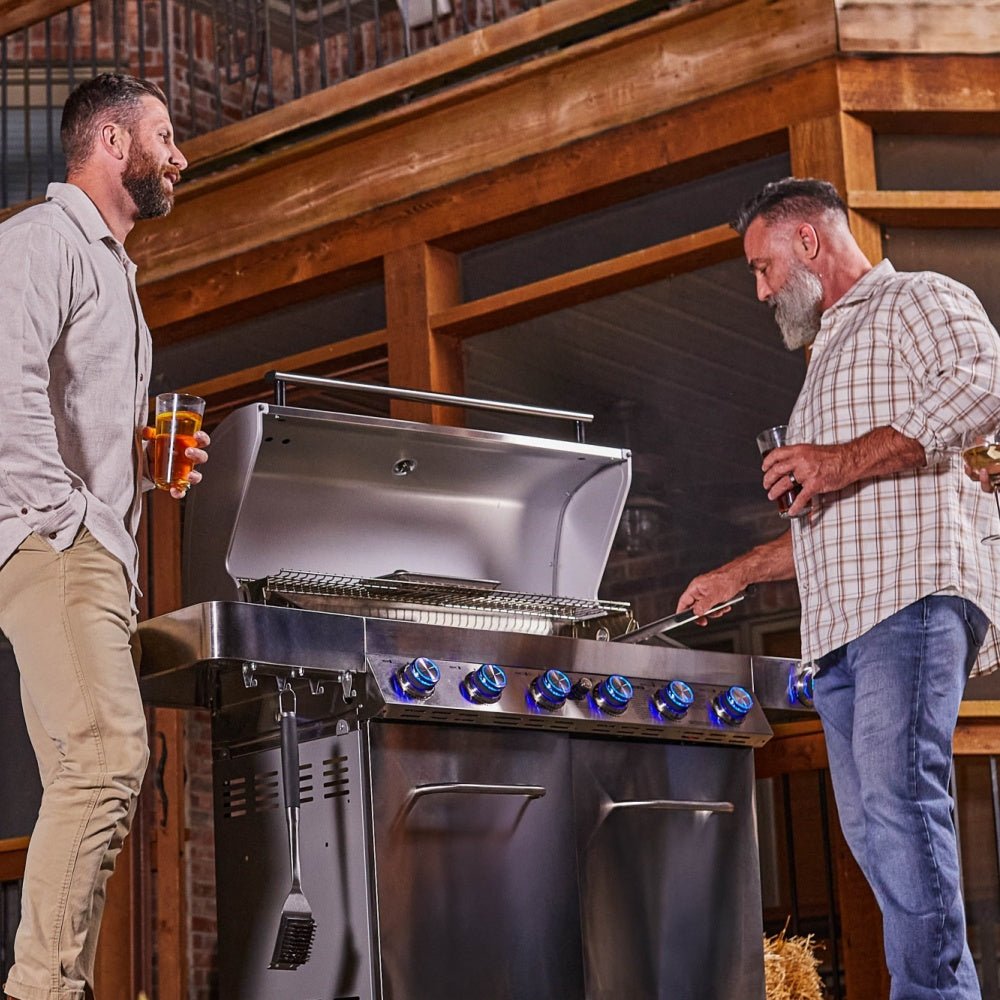 Gas Grill - 77352 Full Stainless Propane Grill | 6 Burners