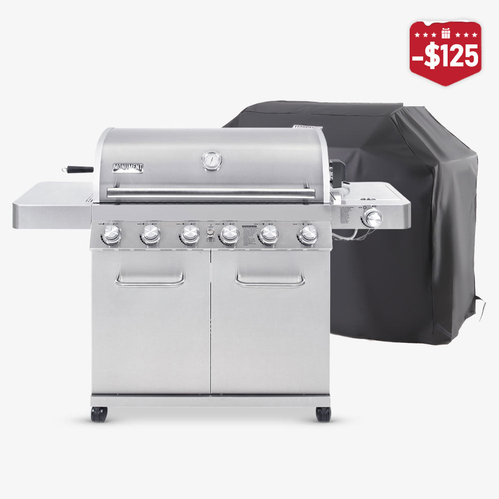 77352 | Full Stainless Propane Gas Grill