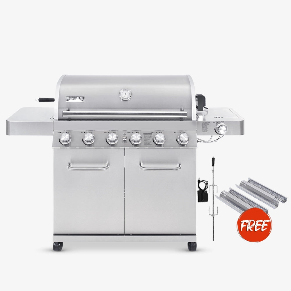 77352 | Full Stainless Propane Gas Grill