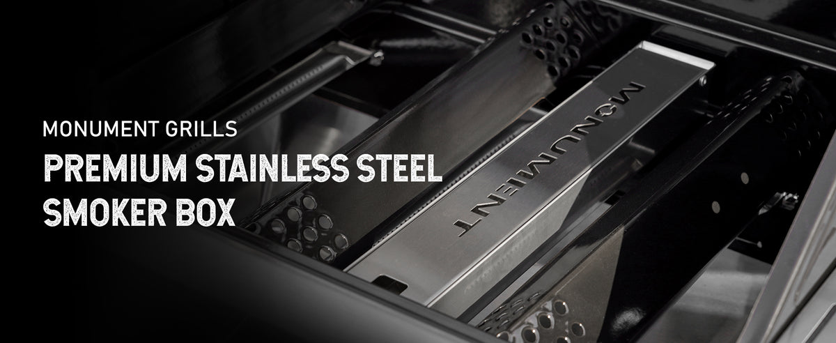 A007 Stainless Steel Smokerbox for Gas Grills – Monument Grills