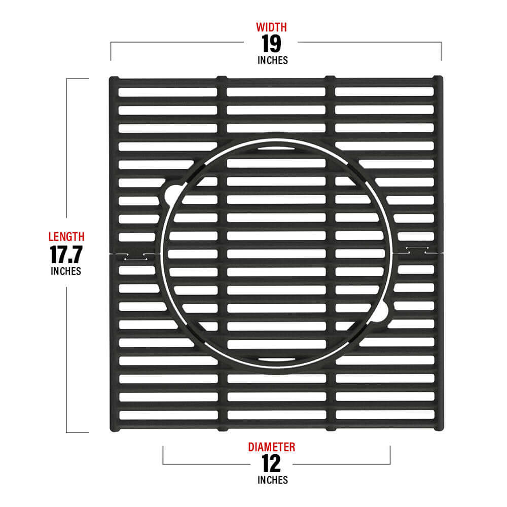  Monument Grills | round cast iron grates | cast iron set