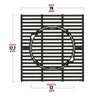  Monument Grills | round cast iron grates | cast iron set