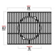 cast iron bbq grill grates