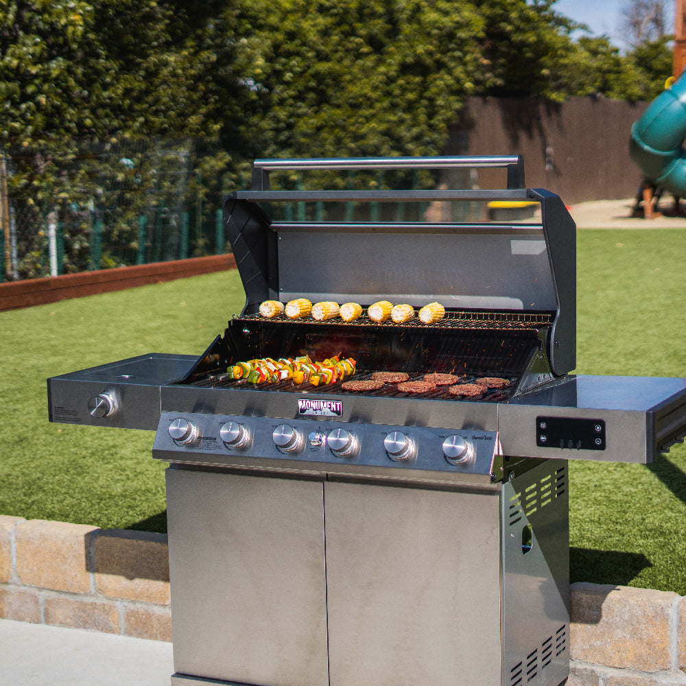 Denali 605 | Stainless Smart Propane/Natural Gas Grill – Monument Grills