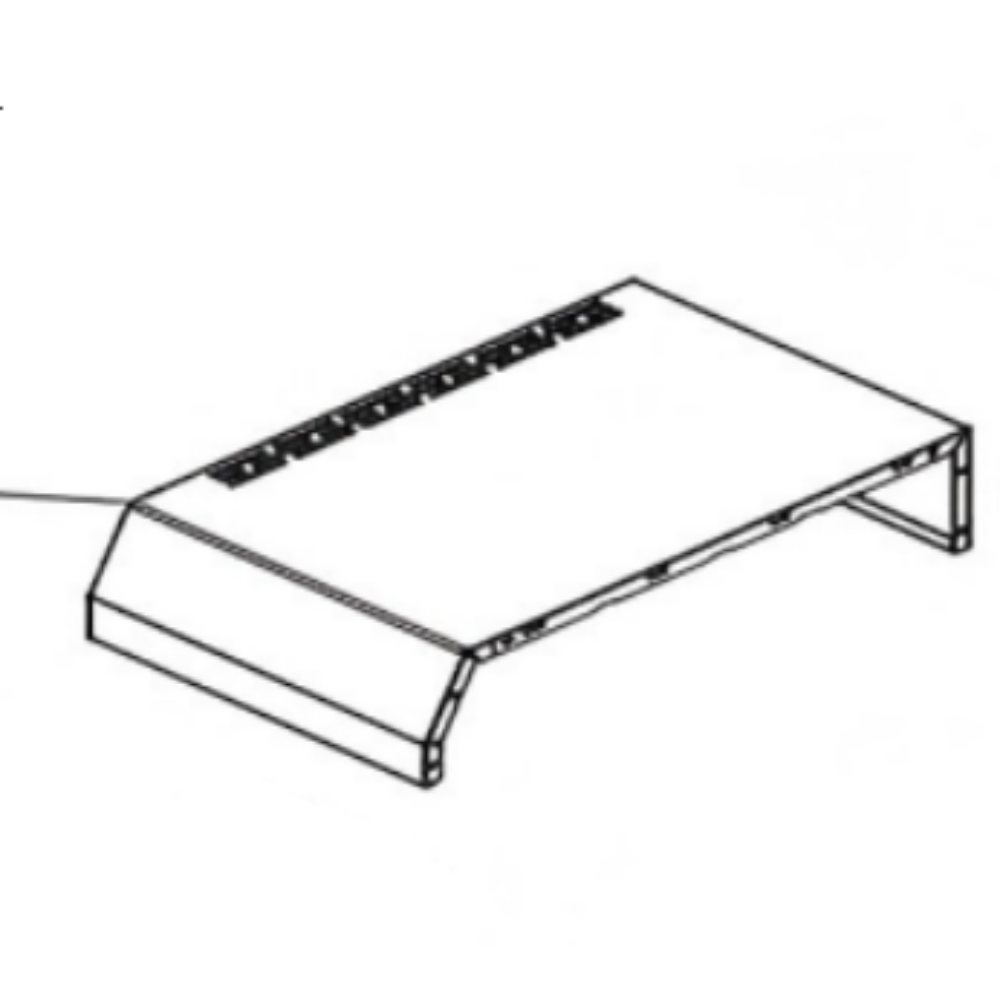 D1100701324A Right Side Shelf kit