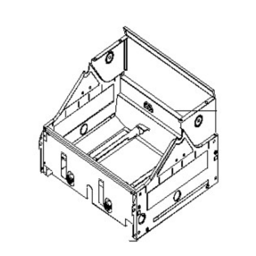 D1110700458A Firebox Assembly(with burner kit)