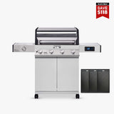 Denali 405 | Stainless Smart Gas Grill Combo - Limited Offer