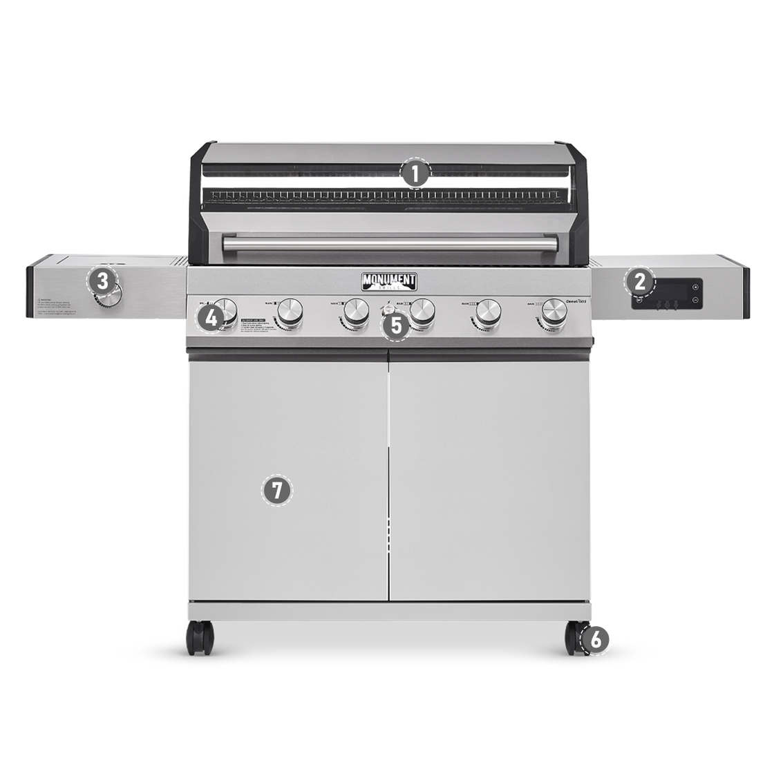 Denali 605 Stainless Smart Gas Grill - Sale 2024 – Monument Grills