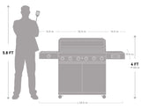 Denali 605 | Stainless Smart Tech Natural/Propane Gas Grill